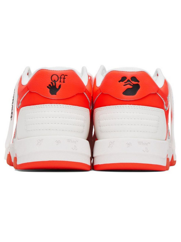 OFF-WHITE OUT OF OFFICE SNEAKERS WHITE FLUO ORANGE