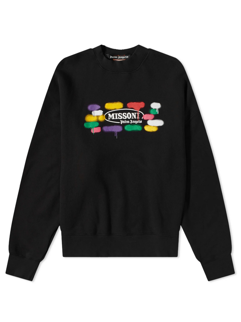 Palm angels 2025 sweater black