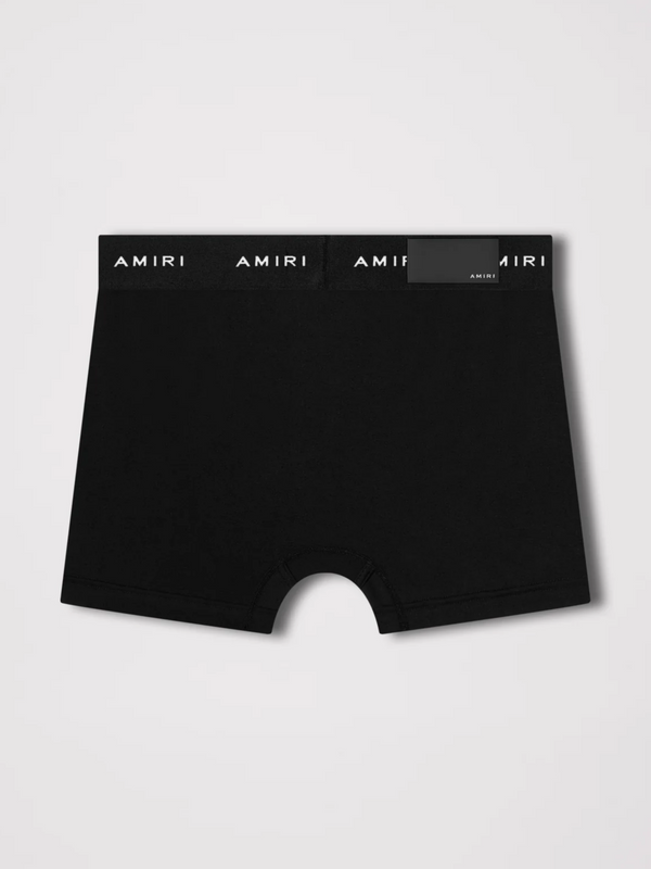 AMIRI LOGO BRIEFS BLACK