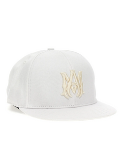 AMIRI MA FITTED CAP WHITE