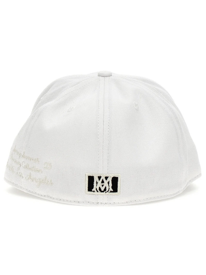 AMIRI MA FITTED CAP WHITE