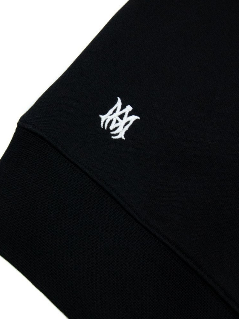 AMIRI SCRIPT LOGO SWEATER BLACK