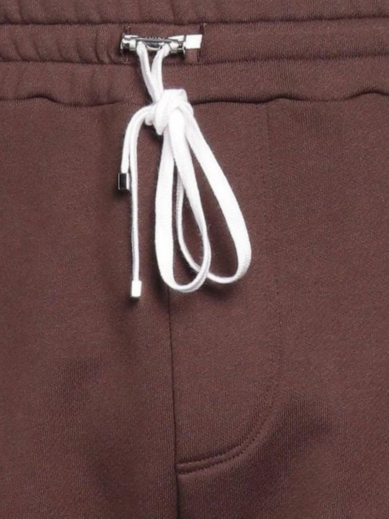 AMIRI MA BAR LOGO SWEATPANTS BROWN