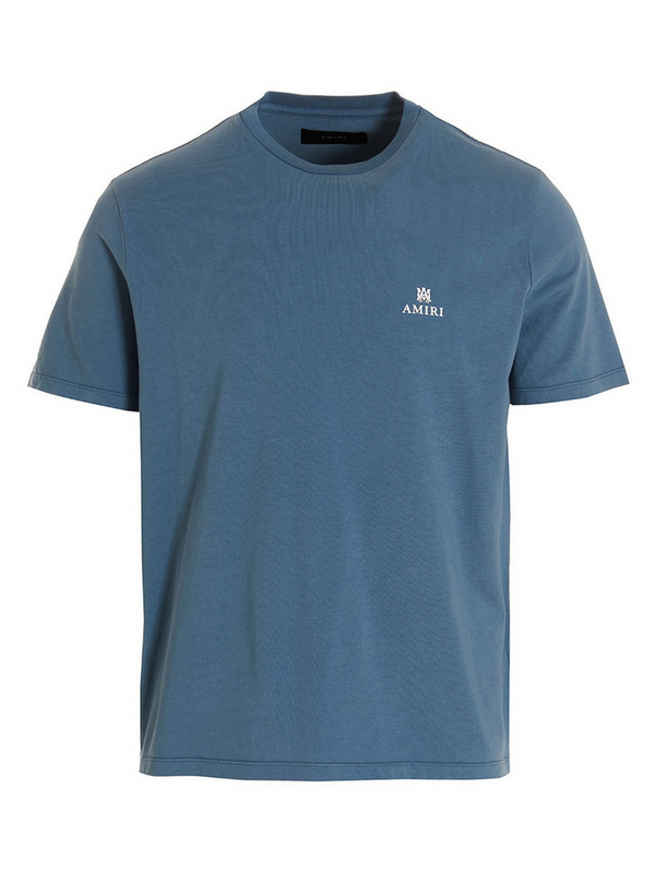 AMIRI MA BAR CLUB LOGO TEE BLUE FIN