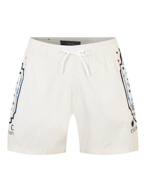 AMIRI FORTUNE SWIMSHORTS BEIGE