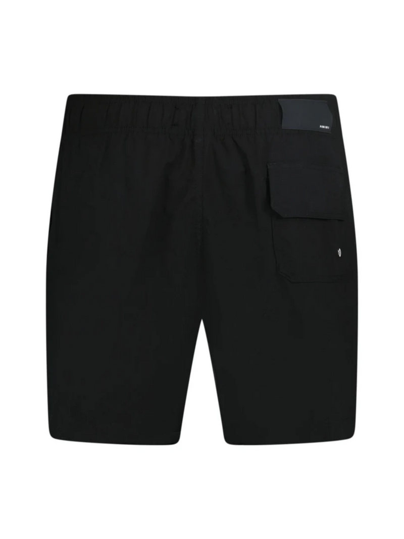AMIRI CORE LOGO SWIM SHORTS BLACK
