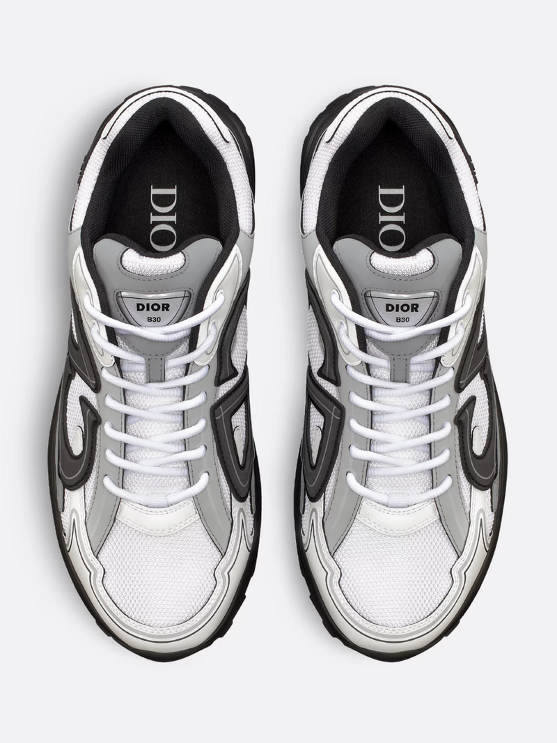 DIOR B30 SNEAKERS WHITE / GREY