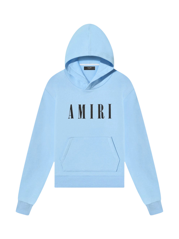 AMIRI KIDS CORE LOGO HOODIE BABY BLUE