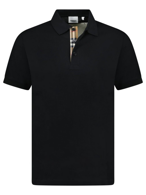 BURBERRY HARTFORD POLO SHIRT BLACK