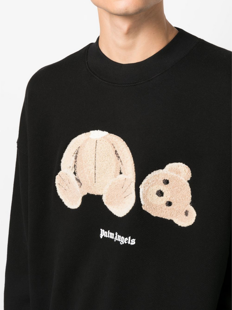PALM ANGELS KILL THE BEAR SWEATSHIRT BLACK Notorious Plug