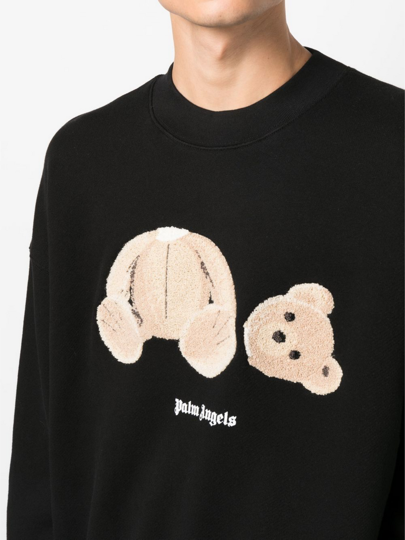 PALM ANGELS KILL THE BEAR SWEATSHIRT BLACK