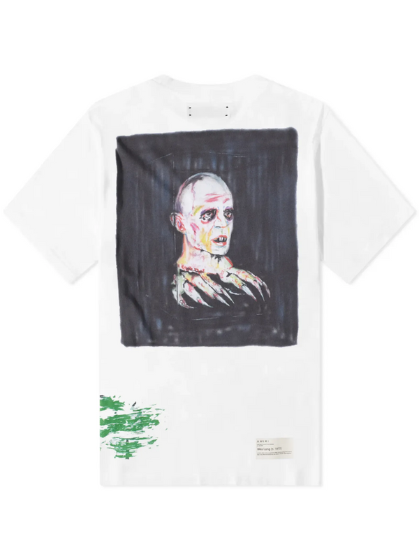 AMIRI BLOOD 38 TEE WHITE
