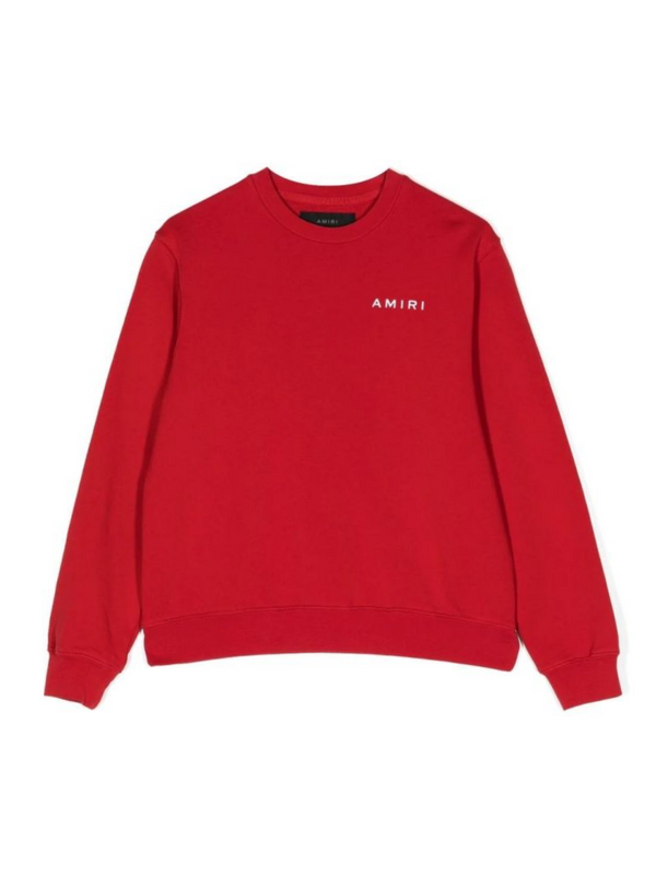 AMIRI KIDS BONES GRAPHIC CREWNECK RED / BLUE