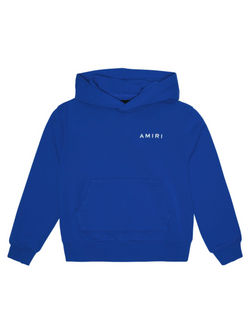 AMIRI KIDS BONES GRAPHIC HOODIE BLUE / RED