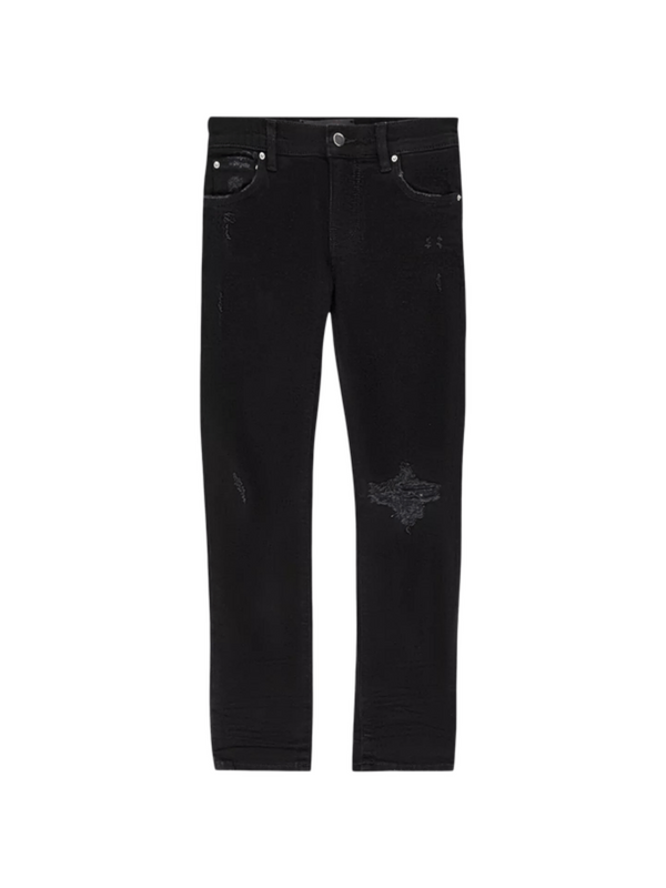 AMIRI KIDS BROKEN JEANS BLACK