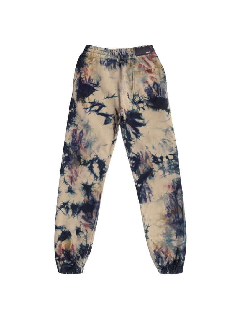 AMIRI KIDS TIE DYE CAMO SWEATPANTS MULTI