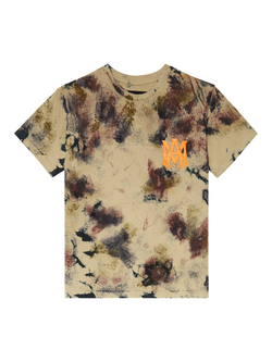 AMIRI KIDS TIE DYE CAMO TEE MULTI