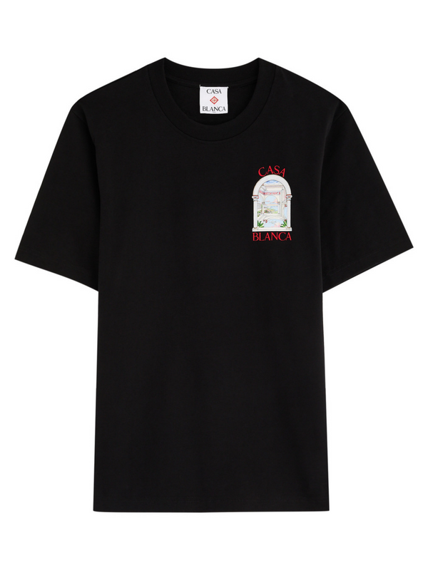CASABLANCA LA PASSAGE TEE BLACK