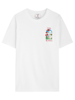 CASABLANCA LA DAYS TEE WHITE