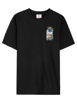 CASABLANCA LA NIGHTS TEE BLACK