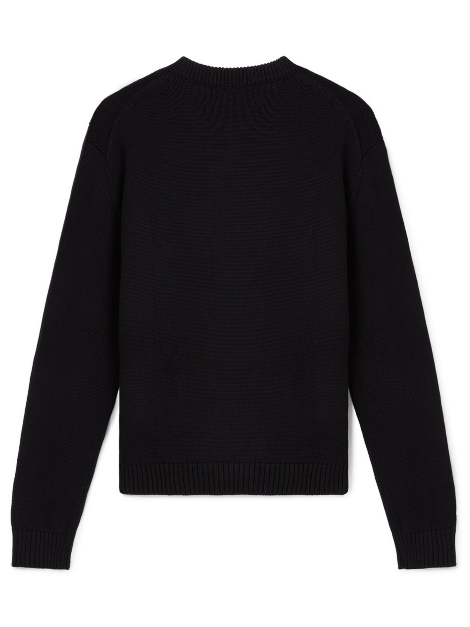 CASABLANCA PYRAMIDE D'ORANGES INTARSIA JUMPER BLACK – Notorious Plug