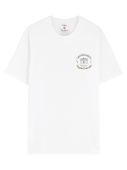 CASABLANCA LE TEMPLE DU SPORT TEE WHITE