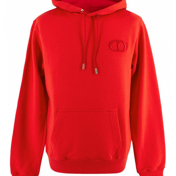 Dior hoodie red new arrivals