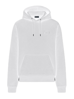 DIOR CD ICON HOODIE WHITE