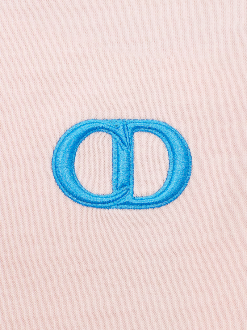 DIOR CD ICON RELAXED FIT TEE PINK