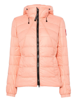 CANADA GOOSE ABBOTT HOODY DOWN JACKET DAYLILY