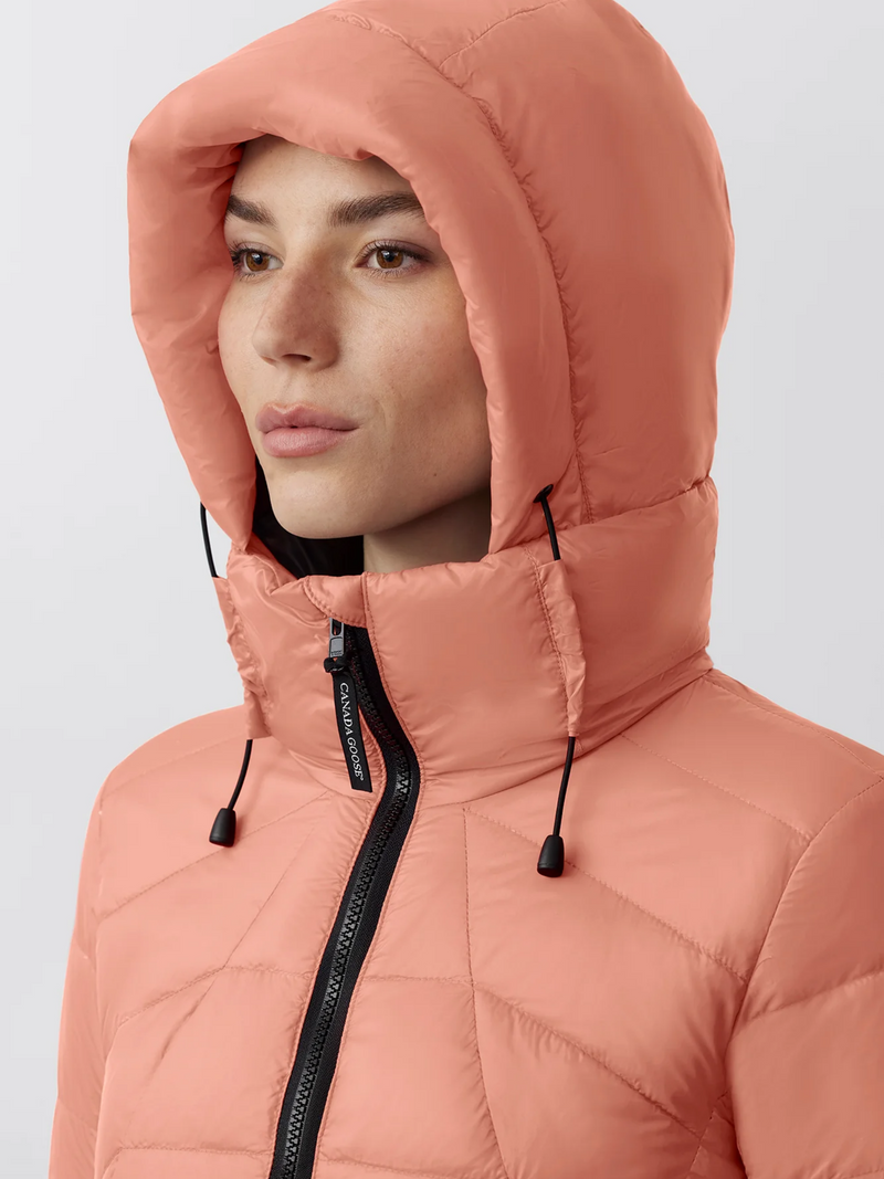 CANADA GOOSE ABBOTT HOODY DOWN JACKET DAYLILY