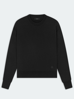 AMIRI CLASSIC CREW NECK SWEATER BLACK
