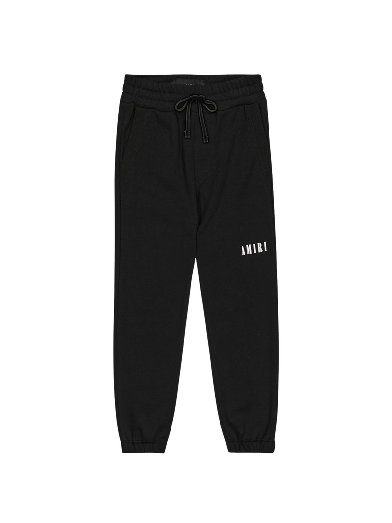 AMIRI KIDS CORE LOGO SWEATPANTS BLACK