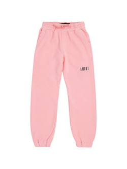 AMIRI KIDS CORE LOGO SWEATPANTS BABY PINK