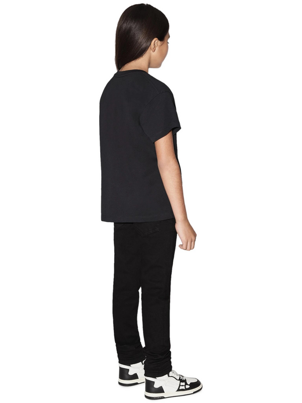 AMIRI KIDS CORE LOGO TEE BLACK / WHITE