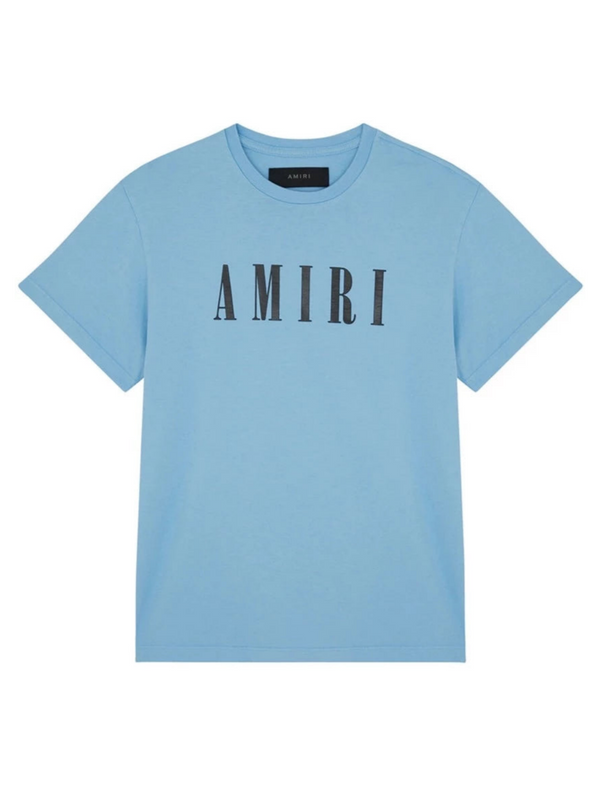 AMIRI KIDS CORE LOGO TEE BLUE / BLACK