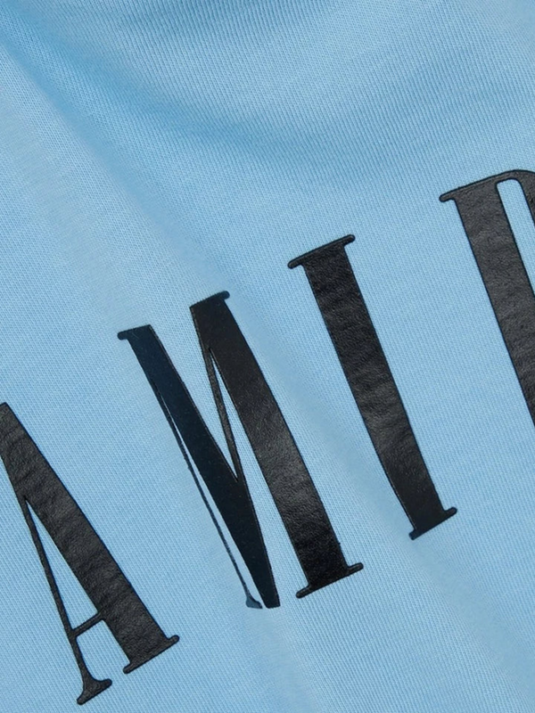 AMIRI KIDS CORE LOGO TEE BLUE / BLACK
