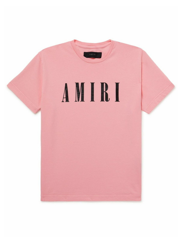 AMIRI KIDS CORE LOGO TEE PINK / BLACK