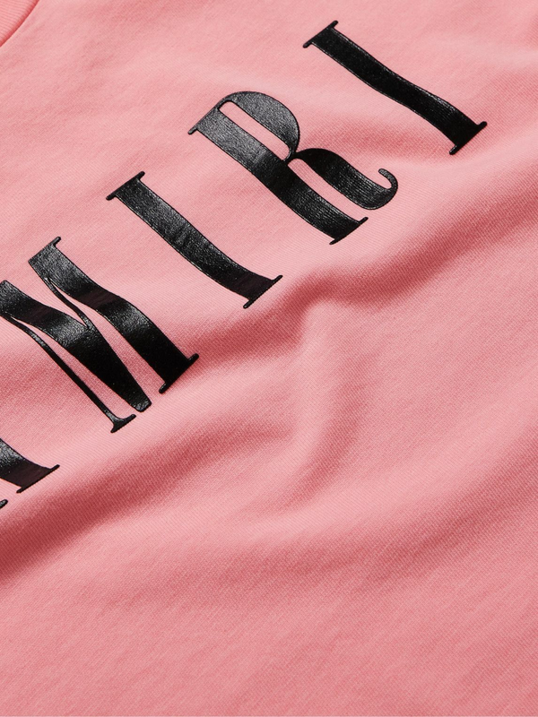 AMIRI KIDS CORE LOGO TEE PINK / BLACK
