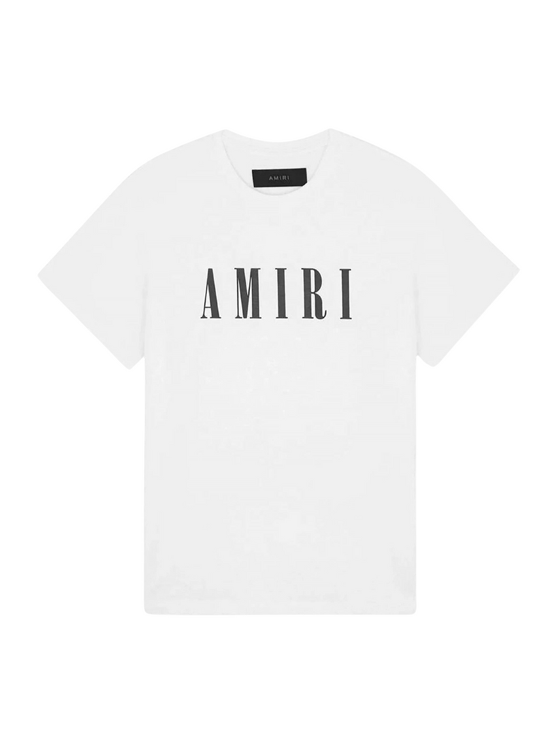 AMIRI KIDS CORE LOGO TEE WHITE / BLACK