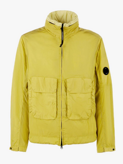 CP COMPANY CHROME -R MIXED JACKET GOLDEN PALM
