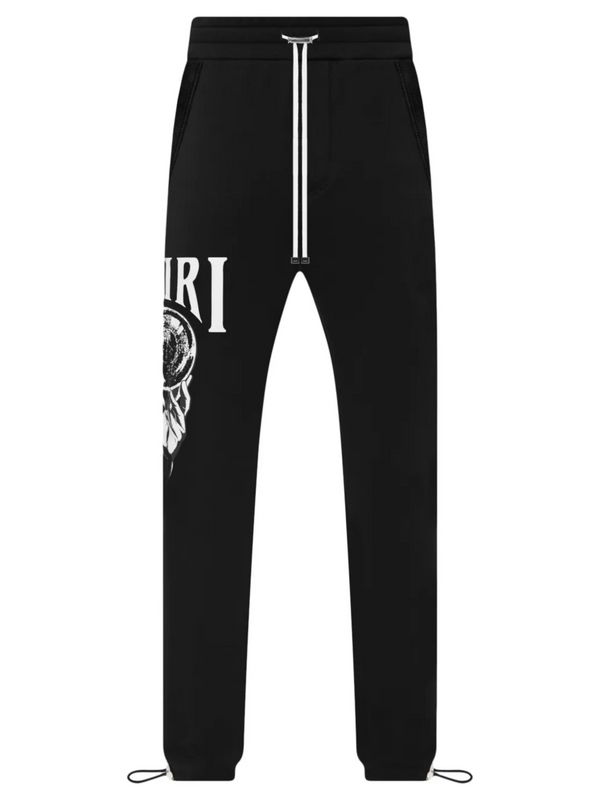 AMIRI CRYSTAL BALL SWEAT PANTS BLACK