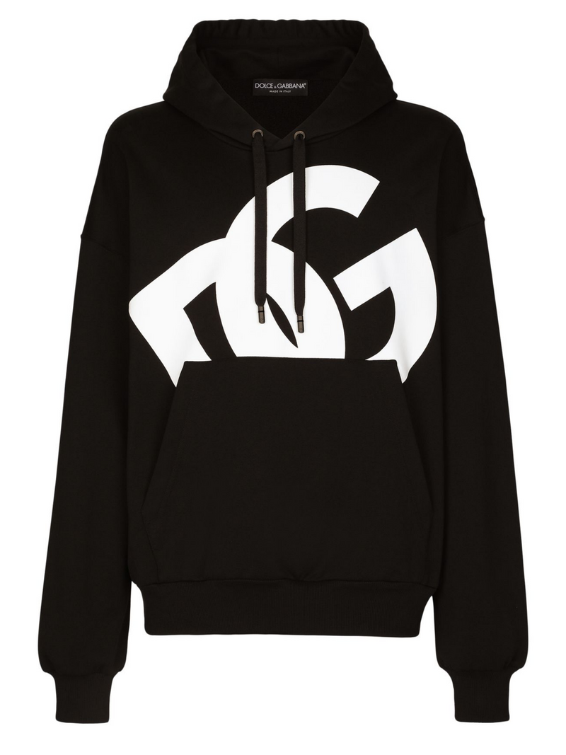 DOLCE GABBANA DG HOODIE BLACK Notorious Plug