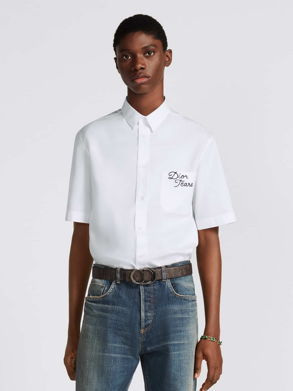 DIOR X DENIM TEARS SHIRT WHITE