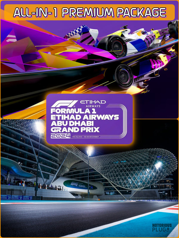 ABU DHABI F1 ALL-IN-1 PREMIUM PACKAGE