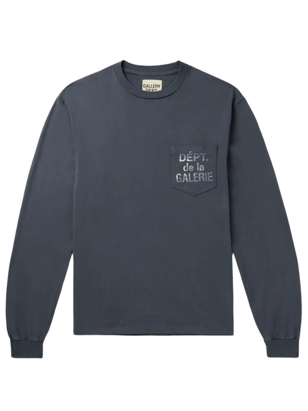 GALLERY DEPT DE LA GALERIE L/S TEE NAVY