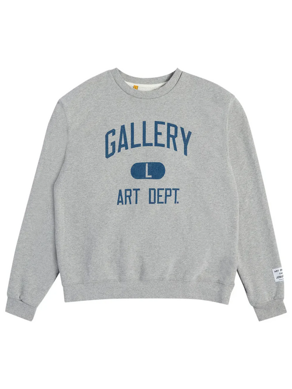 GALLERY DEPT. ART DEPT CREWNECK SWEATSHIRT GREY