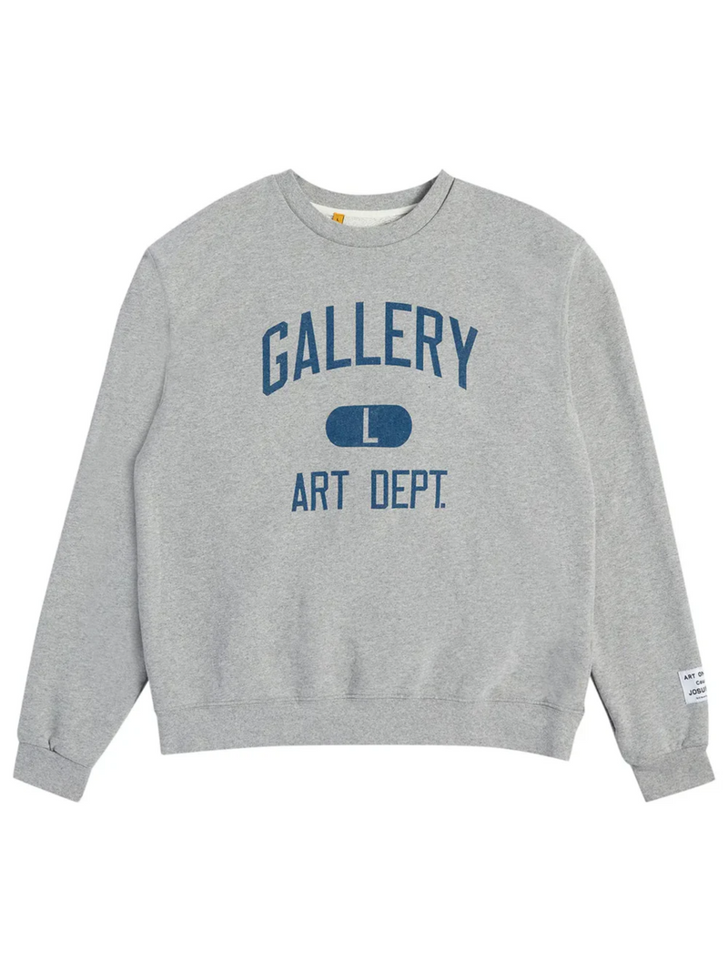 GALLERY DEPT. ART DEPT CREWNECK SWEATSHIRT GREY