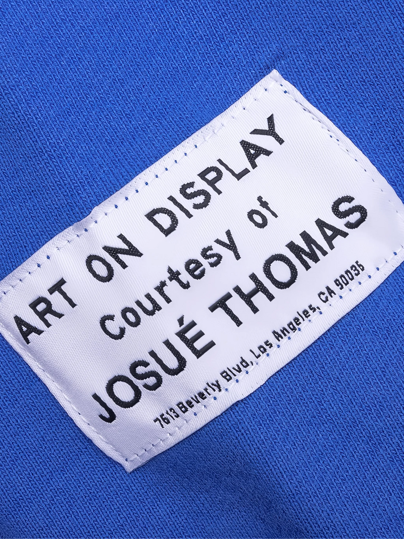 GALLERY DEPT. BOXING MERCH HOODIE ROYAL BLUE