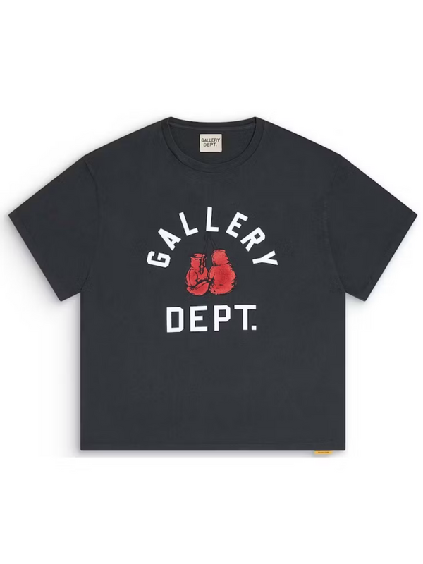 GALLERY DEPT. BOXING MERCH TEE VINTAGE BLACK